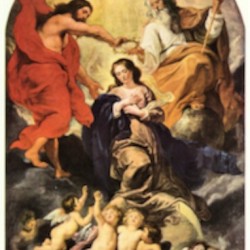 Marie s coronation by Rubens